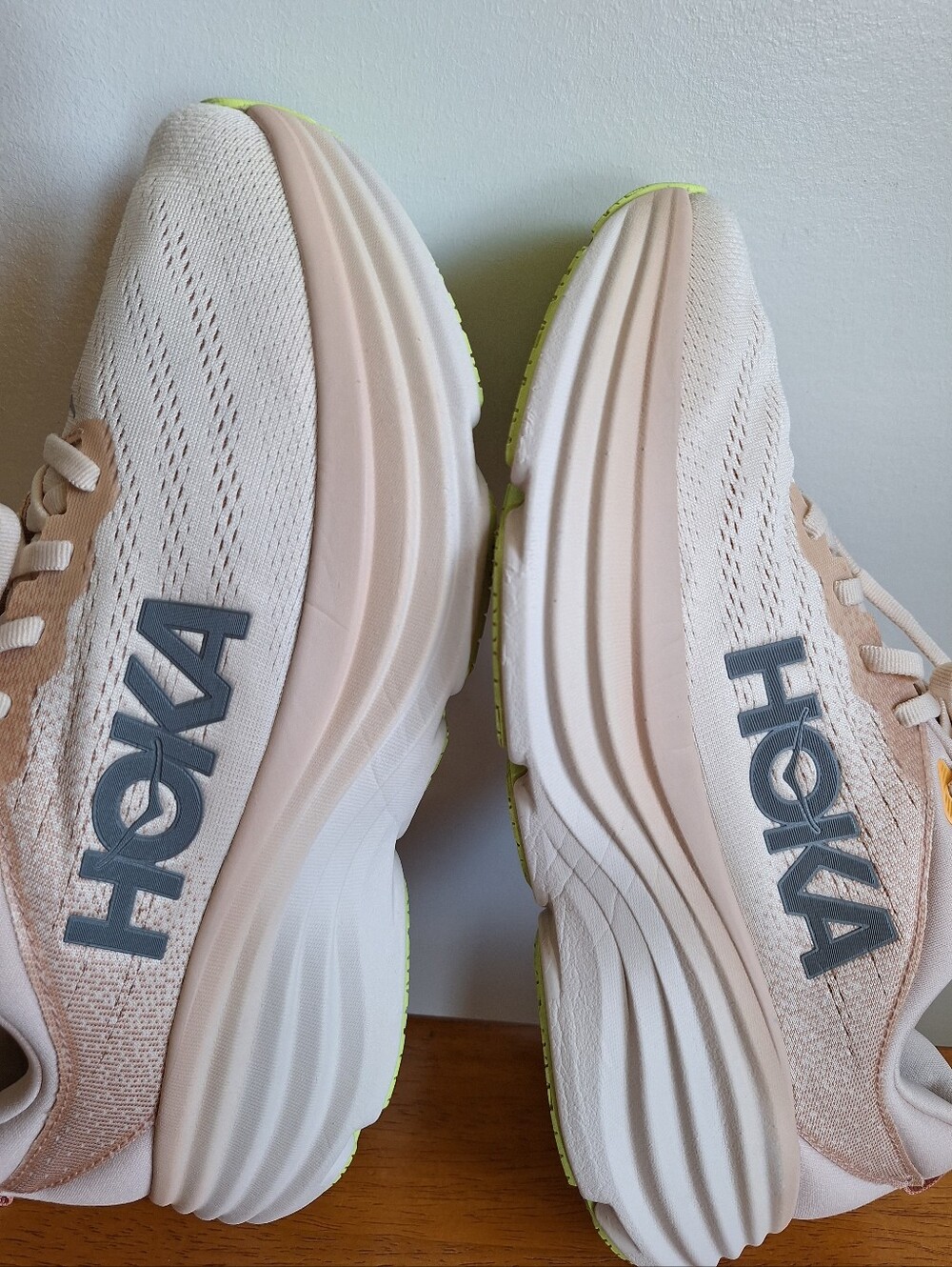 Hoka Bondi 8 'Cream Vanilla' Women's Size 10.5B - Picture 12 of 16